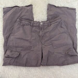 SO Wide Leg Cargo Pants